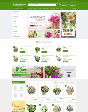 Mẫu-trang-web-shop-hoa