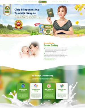 Mẫu-website-thực-phẩm-chức-năng-cho-trẻ